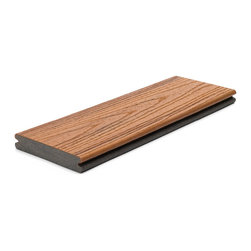 Trex Transcend&reg; Decking in Tiki Torch - Deck Tiles And Planks