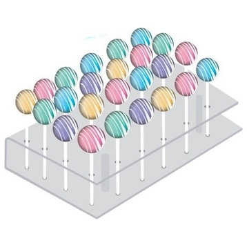 Cake Pops/Lollipop Acrylic Display Stand - CP24 - Retail Store Storage Display