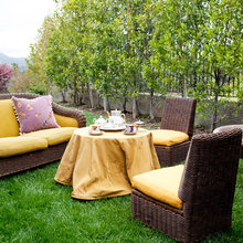 outdoor furniture and decor