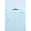 Cruise Ships Among Ice in Arctic Ocean Canvas Wall Art