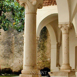 Limestone Columns - Columns And Capitals