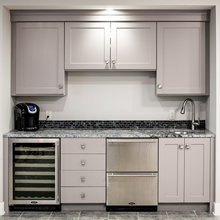 Open Bar With Sink And Cooler