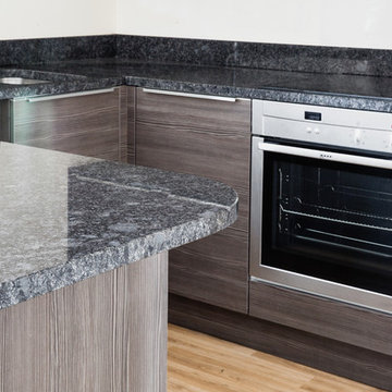 30mm Steel Grey Granite Work surfaces