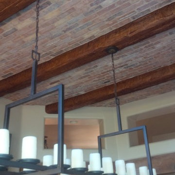 Dining Room Ceiling Beams