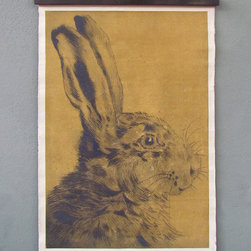 rabbit canvas - Prints And Posters