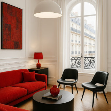 Agencement et décoration d'un salon