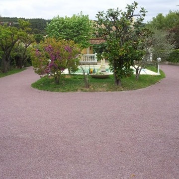 Grande cour en Gravistar®