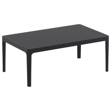 Compamia 39" Sky Lounge Table, Black