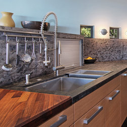 San Clemente Contemporary Kitchen Design and Remodel - Kitchen Sink Accessories