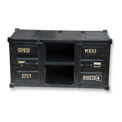 Container Style Media Unit - Furniture