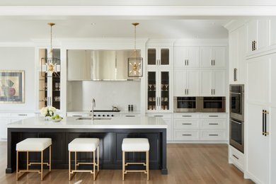Kitchen photo in Chicago
