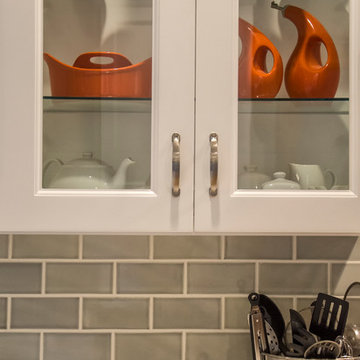 Transitional White Kitchen