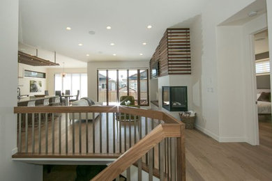 Example of a living room design in Edmonton