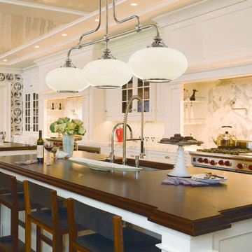 Canton Island Light above Kitchen Counter