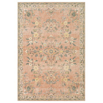 Erin ERN-2311 Rug, Cream and Pale Pink, 2'x3'