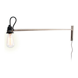 Gus - Gus Vintage Swing Arm Lamp - Bathroom Vanity Lighting