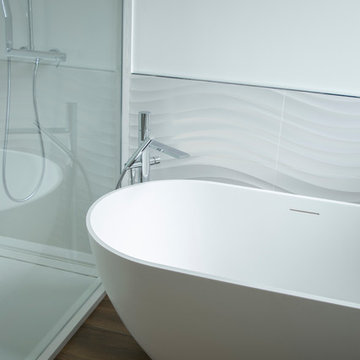 Une salle de bain moderne et design