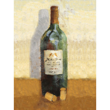 "Red Wine and Cork" Canvas Art, 24"x36"