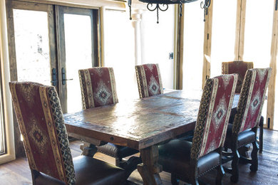 Dining room - southwestern dining room idea in Phoenix