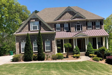 Example of a classic exterior home design in Atlanta