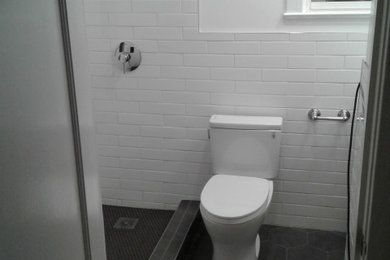 Inspiration for a modern bathroom remodel