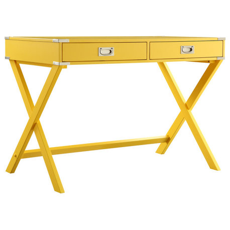 Alastair Campaign Writing Desk, Yellow