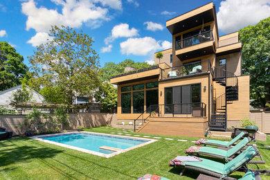 Minimalist exterior home photo in Columbus