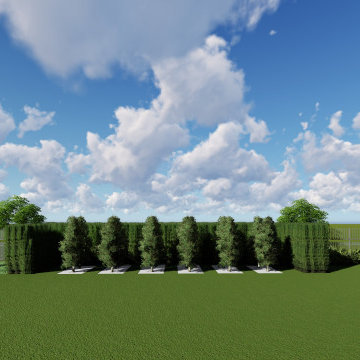 Modern Farm House Landscape Design