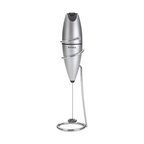 Coffee Stainless Steel Oval Milk Frother With Stand