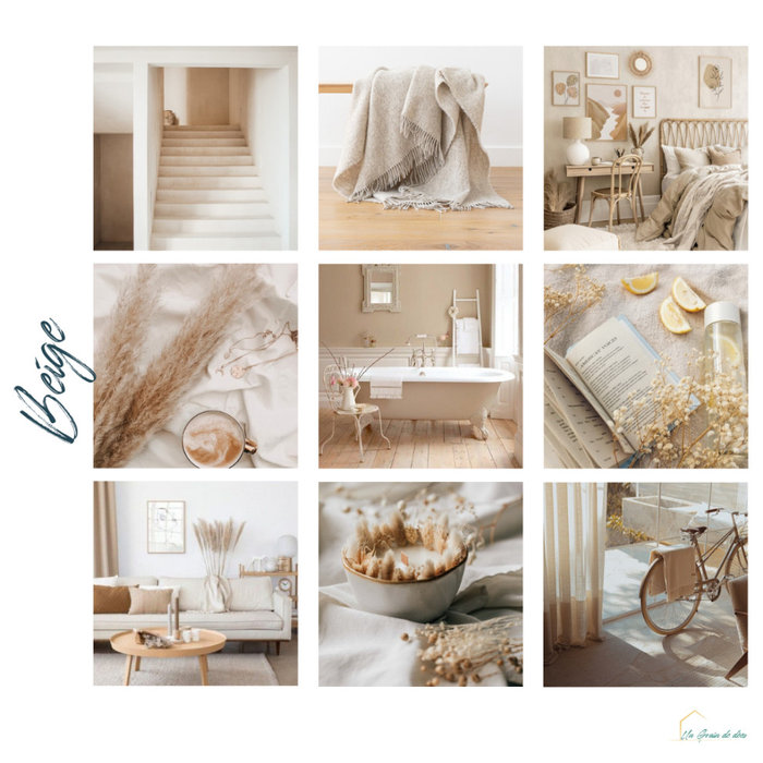 Moodboard beige