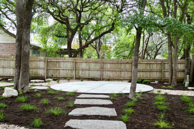 This is an example of a modern landscaping in Austin.
