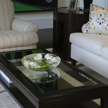 White Phalaenopsis Large Flower Bowl