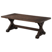 Room essentials sale trestle coffee table