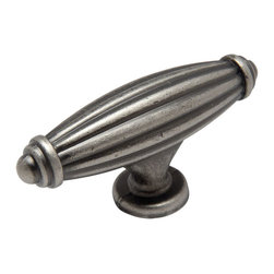 Cosmas - Cabinet Knob, Weathered Nickel, Set of 10 - Cabinet And Drawer Knobs