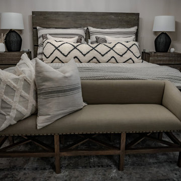 Subtle Master Bedroom and Bathroom