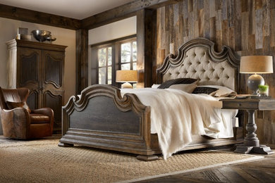 Hill Country Upholstered Bed Bedroom