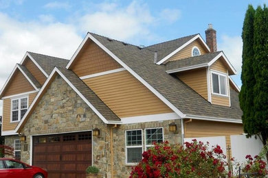 Inspiration for an exterior home remodel in Portland