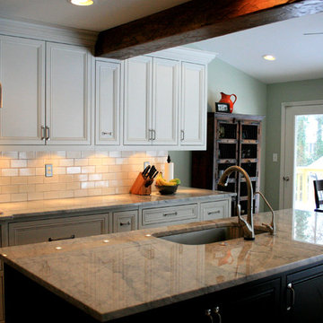 Classic White Kitchen - Roswell, Georgia