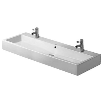 Duravit Vero 47 1/4"x18 1/2" Bathroom Sink, White