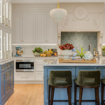 Denver Hilltop Modern French Kitchen