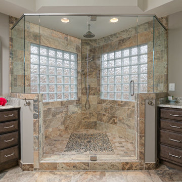 Primary Bathroom with Double Vanities