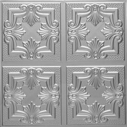 1202 Tin Ceiling Tile DETAILED FLEUR-DE-LIS - Ceiling Tile