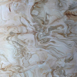 Teak Marble Slab - Kitchen Countertops