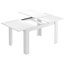 Kendra Extendable Dining Table, White