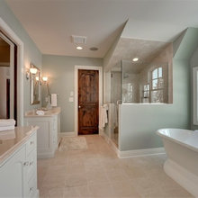 new house master bath