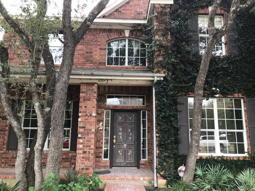 Mortar Wash On Brick Patio