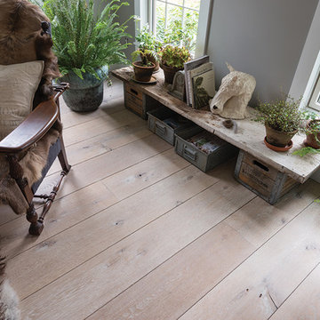 Custom Rustic White Oak Floors