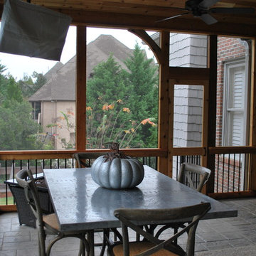 Hoover, AL, Custom Screened Porch in Greystone