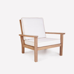 Wintons Teak Manhattan Deep Seater - Outdoor Lounge Furniture