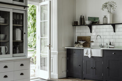 Photo of a contemporary kitchen in Belfast.